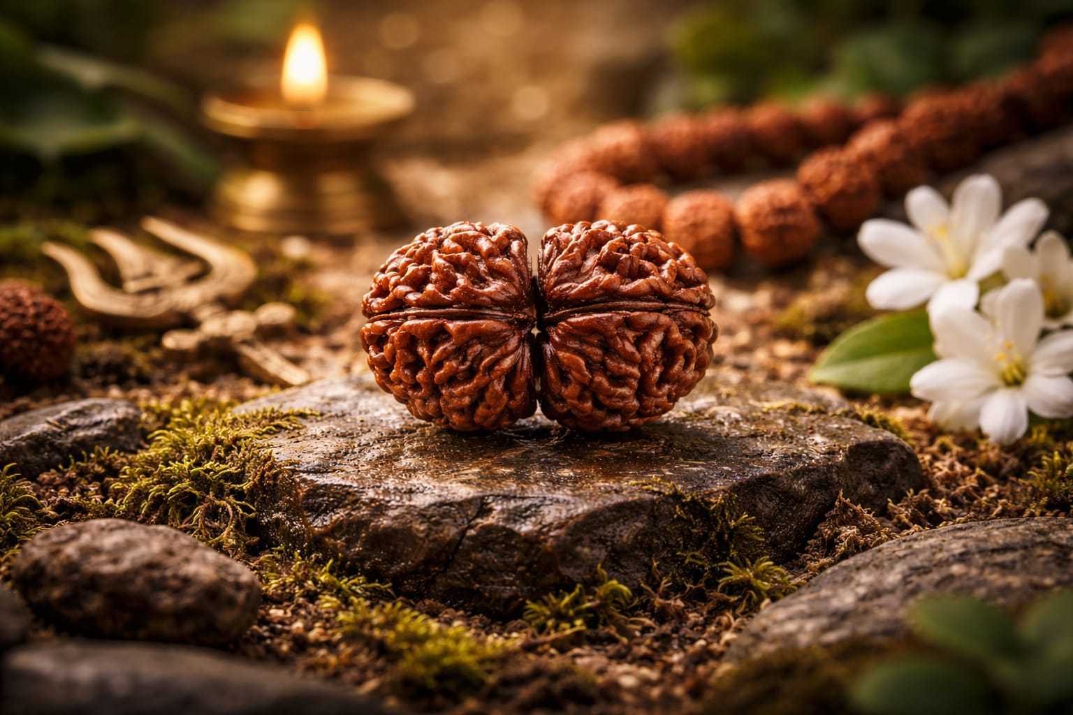 2 Mukhi Rudraksha (Dwimukhi Rudraksha)
